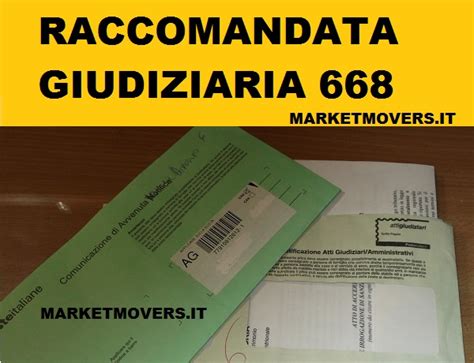 668 raccomandata